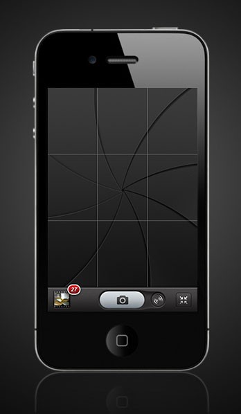 black screen. iphone 4 bug lack screen