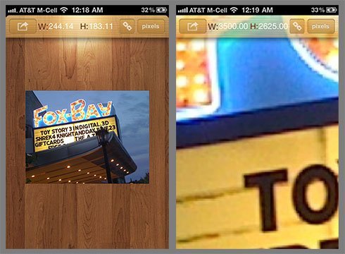 resize-photo-screenshot resize photo image interpolation for iPhone