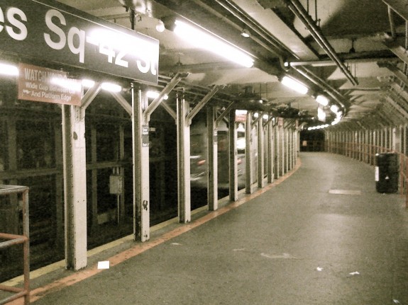 new york, subway, S line
