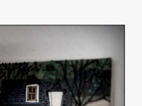 Detail of Polaroid App frame and vignette