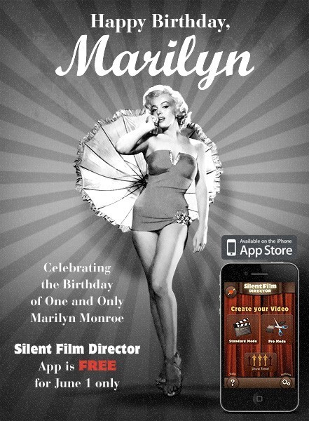 Silent Film Director for iPhone is FREE One Day Only – June 1, 2011