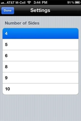 KaleidaCam's easy settings