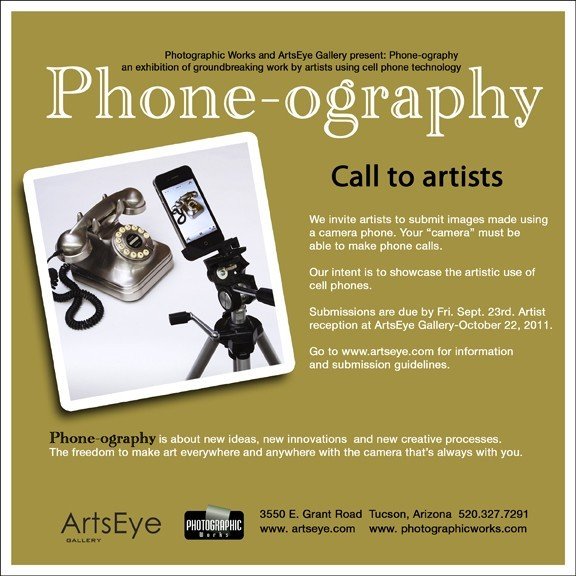 Call For Entries: Phone-ography in Tuscon, Arizona