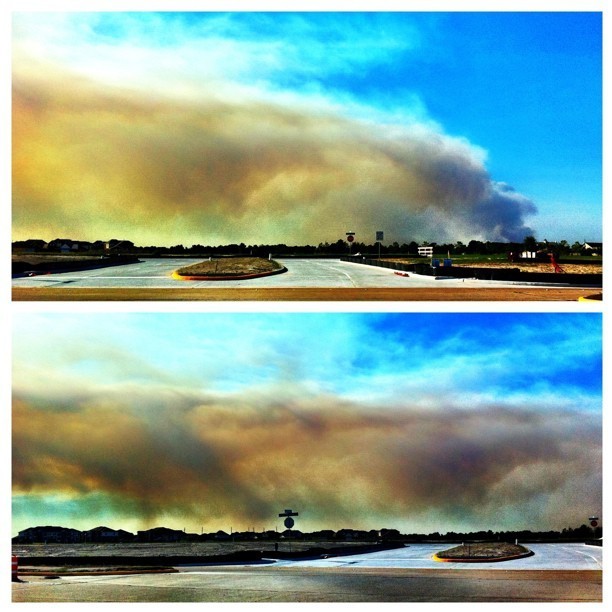 Coverage of the Texas Fires on… Instagram?