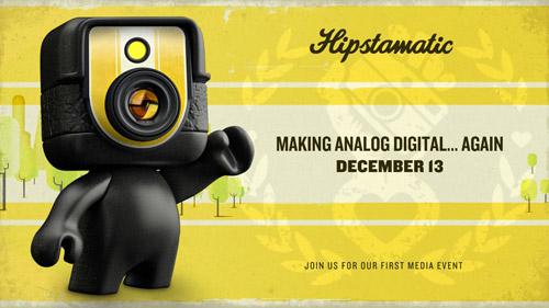 December 13: Hipstamatic Makes Analog Digital… Again?