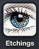 Photo App Preview: Etchings