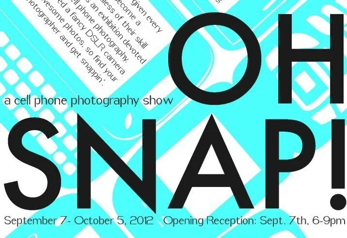 Call for Entries: OH SNAP! Cell Phone Exhibition, Greensboro, NC