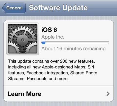 iOS 6 released for iPhone, iPad, and iPod Touch