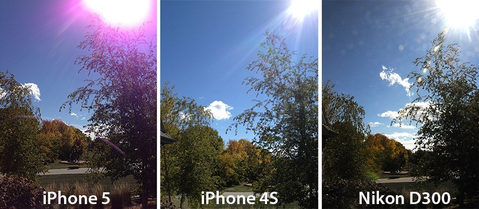 Purple haze? That might now also be an iPhone 5 problem.