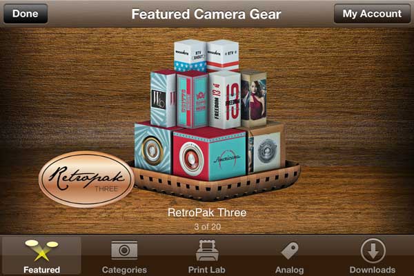 Hipstamatic RetroPak Three With Nike AO Films and Lens is Available Now… Really!