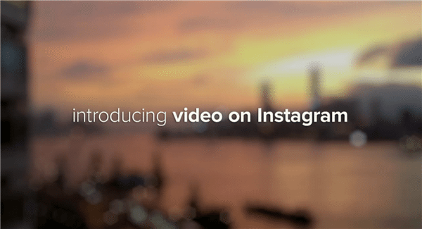 Facebook Announces Instagram Video