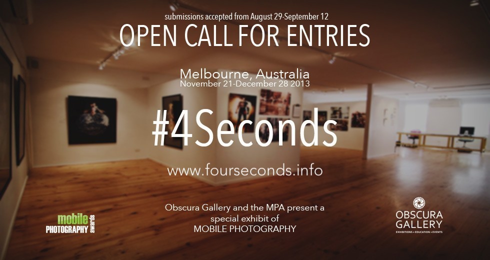 The MPAs Announces #4Seconds Exhibit: Open Call for Entries