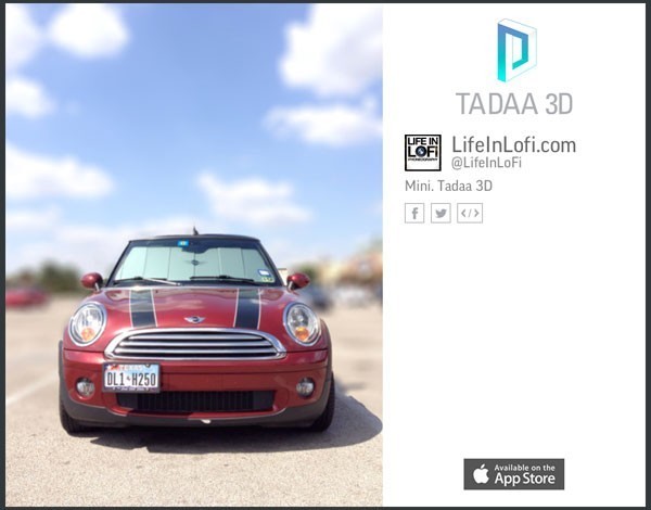 tadaa 3D Released. Everyone Gets One Free Today!