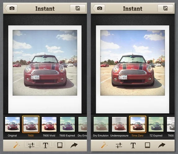 fake polaroid, fauxlaroid, iphone, instant