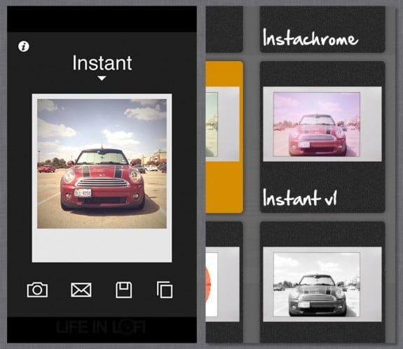 fake polaroid, fauxlaroid, iphone, camerabag