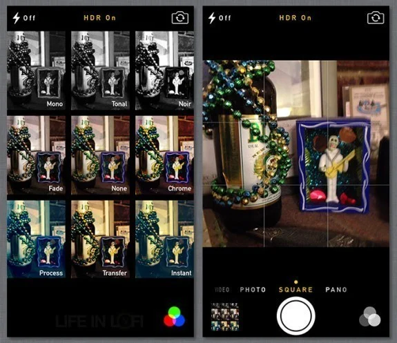 ios 7, camera, iPhone