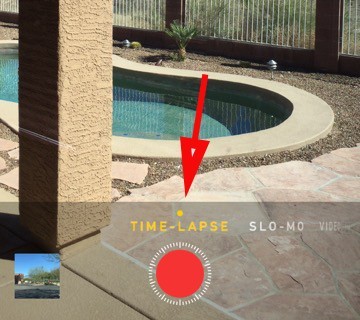 Shoot time-lapse videos on your iPhone