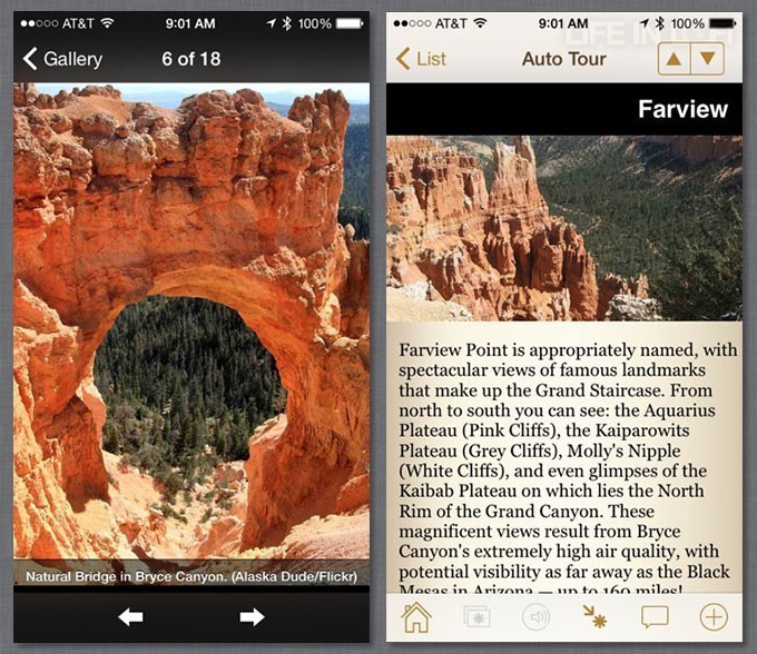 Chimani apps provide some great tools for planning your National Parks photo adventures