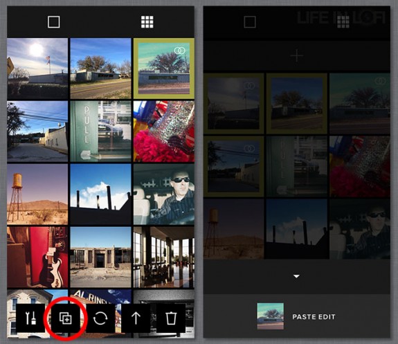 VSCO Cam updated. Gets Copy and Paste for batch workflow