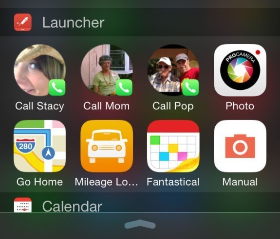 Launcer, add any camera to iphone home screen