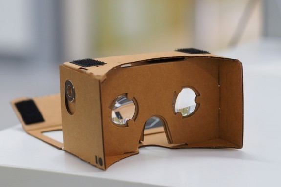 Google, cardboard, assembled, VR, mount