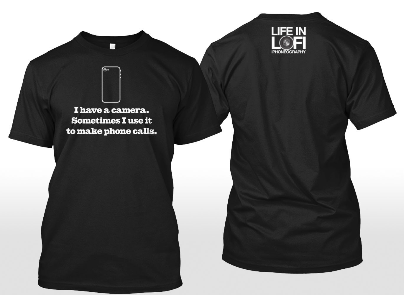 Life In LoFi “I Have a Camera” T-Shirts available now thru Nov 19!
