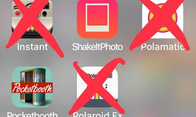 Polaroid apps have disappeared from the App Store
